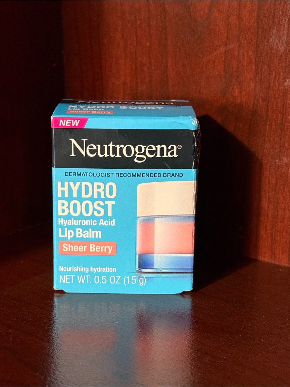 Neutrogena Hydro Boost Hyaluronic Acid Lip Balm - Sheer Berry